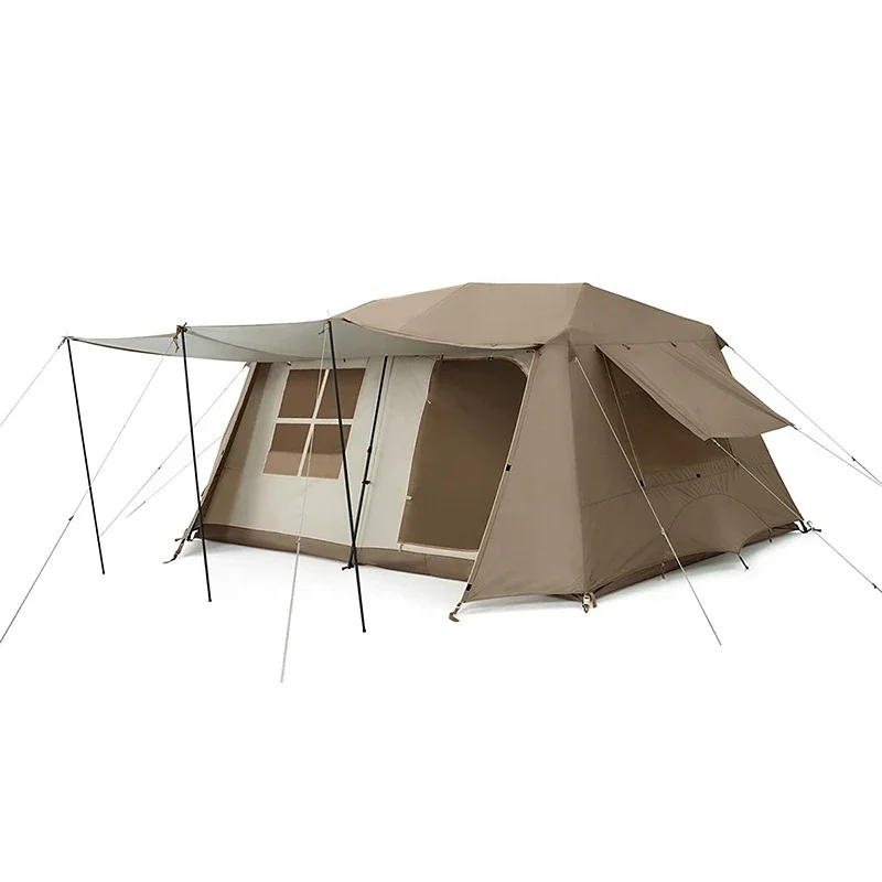 YOUSKY 13㎡ Outdoor Camping Two-Bedroom 5-8 People Family Tent Village 13 Automatic Tent Outdoor House Free Shelter