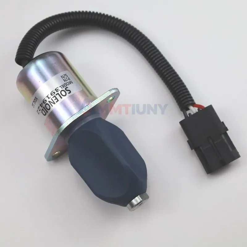 1X Fuel Shutoff Stop Solenoid 12V 3919422 3934972 SA-4754-12 1753ES-12A6UC3B1S1 fits for Cummins 6B5.9 6C8.3 QSB5.9 CM550 Engine