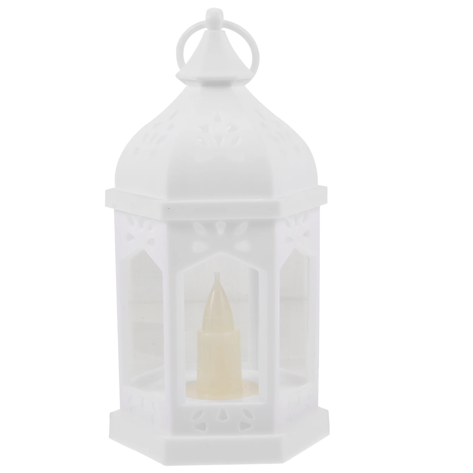 

1pc Christmas Iron Lantern Candlestick Elegant Desktop Decoration Reusable Party Event Holders For Wedding Showers