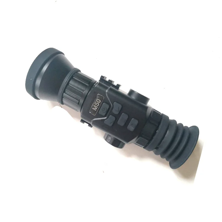 M50 Rangefinder وتصوير حراري ثنائي الغرض مع شاشة خارجية مثبتة على الجانب للتصوير الحراري للصيد #1