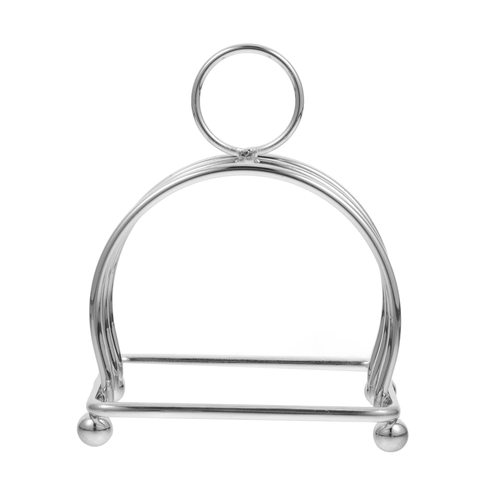 Stainless Steel Bread Rack Toast Holder Kitchen Book Stand Multifunction Sandwich Bookshelves