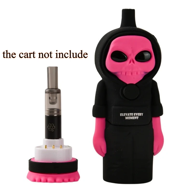 خرطوشة DAZZLEAF ALIEN 510 الأصلية القابلة للإخفاء VV 550mAh بطارية التسخين المسبق مع شاشة LED Vape Mod لمعظم عربات 510 حتى 2 مللي