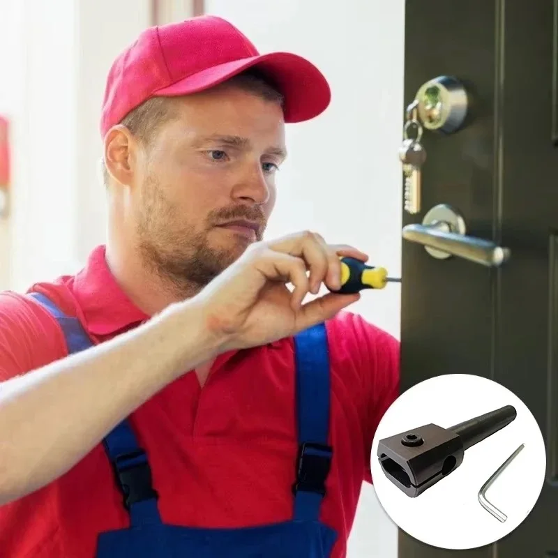 AB Double-end Door Lock Cylinder Puller Tools Heavy-duty Lock Extractor Lock Pick Set,Professional Locksmith Tools