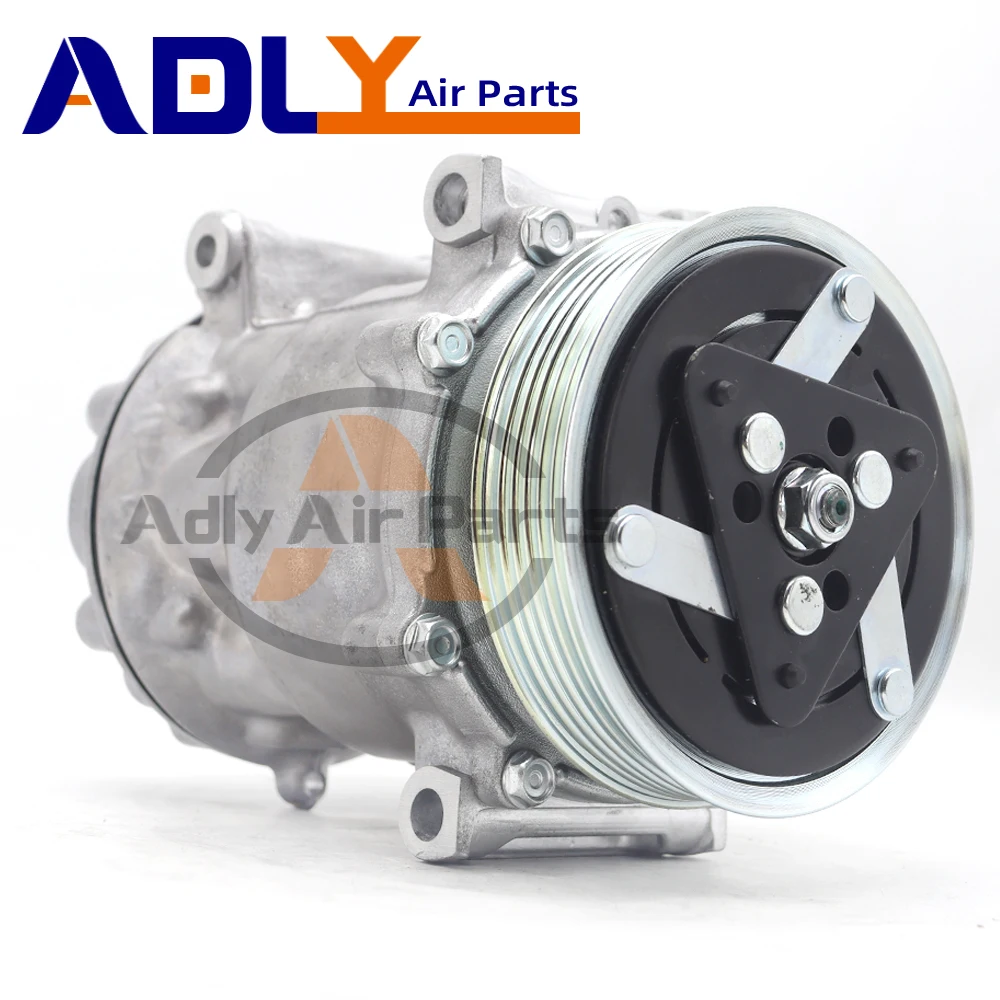 SD7C16 AC Compressor For Peugeot 407 1.8 2.0 2.2 648702 6453PN 6453PQ 6453RA 6453RC 6453RH 6453XA 6453WZ 6453WY 6453VF 6453RG