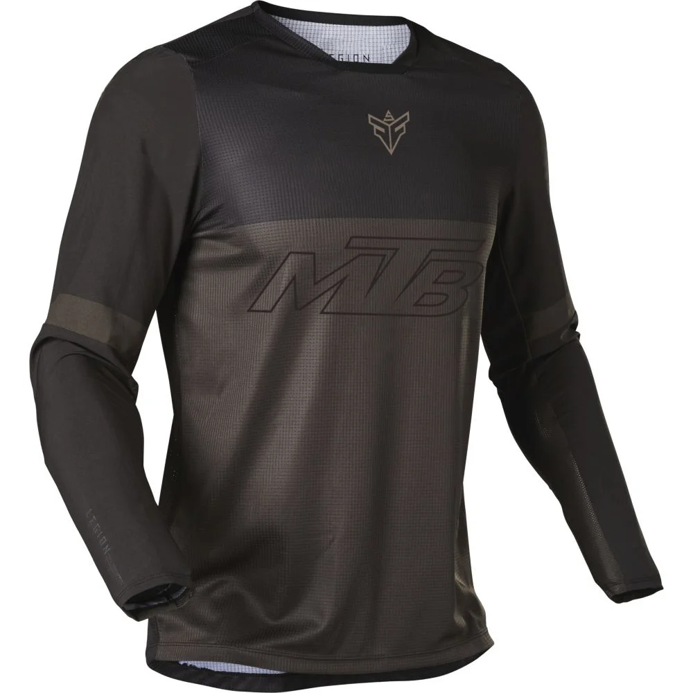 Men's Outdoor Cycling Long-Sleeve Top Breathable Quick-Dry Sports T-Shirt MTB Off-Road Training Jersey view 3