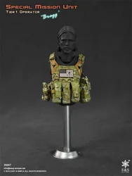 1/6 Easy&Simple ES 26007 SMU Tier-1 Operator Version A Military Hang Chest Vest Bags Accessories Medals For 12