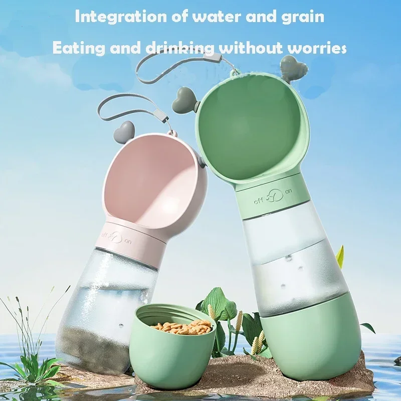 Portable Pet Dog Water Bottle For Small Large Dogs Travel Puppy Cat Drinking Bowl Outdoor Pet Water Dispenser Feeder Pet Product