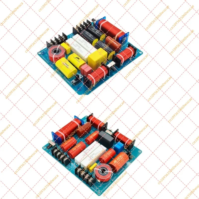 

350W 3-Way Frequency Divider Board - Audio Crossover for KTV Stage Speaker (Treble/Midrange/Bass) Modified crossover network