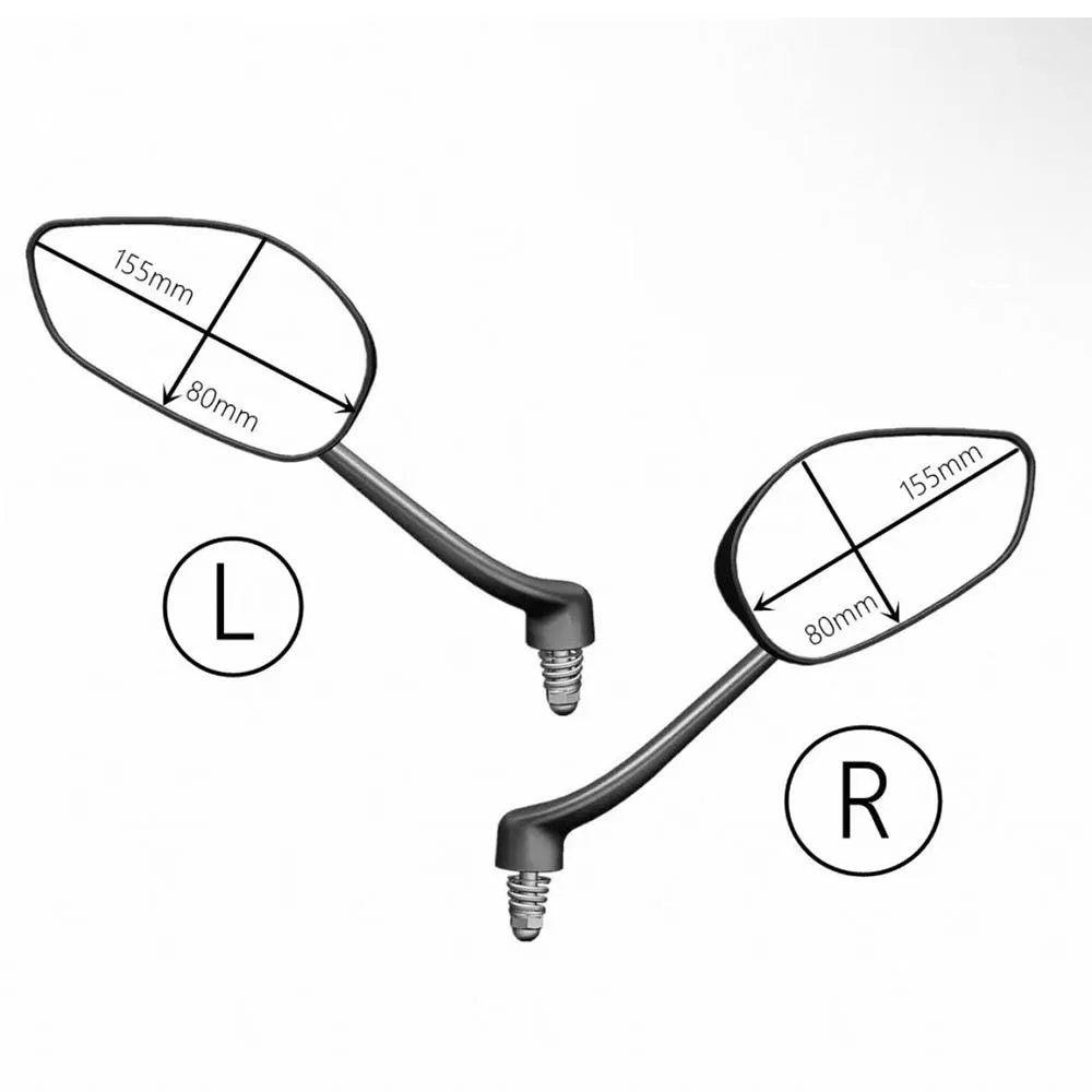 For ZONTES GK350 350GK Left and right rearview mirrors Retrofitting rearview mirrors Original