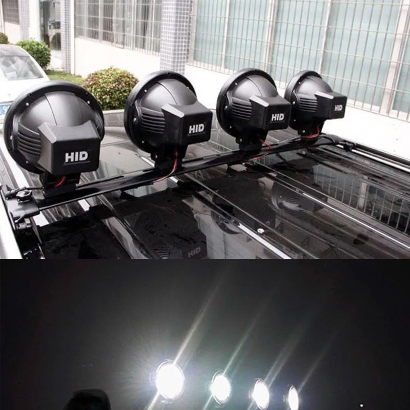 Super bright Fog Light HID Fronts Driving Lights Xenon Spotlight for Jeep Boat ATV Tractor Truck Work Light 100W 4 7 9 inch