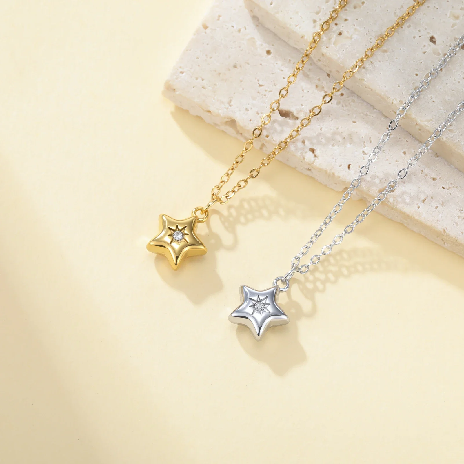 5 Stück Liebesstern-Muschelanhänger aus Edelstahl für Sommer-DIY-Halsketten, Ohrringe, Armbänder und Schmuckherstellungszubehör – Detail 16