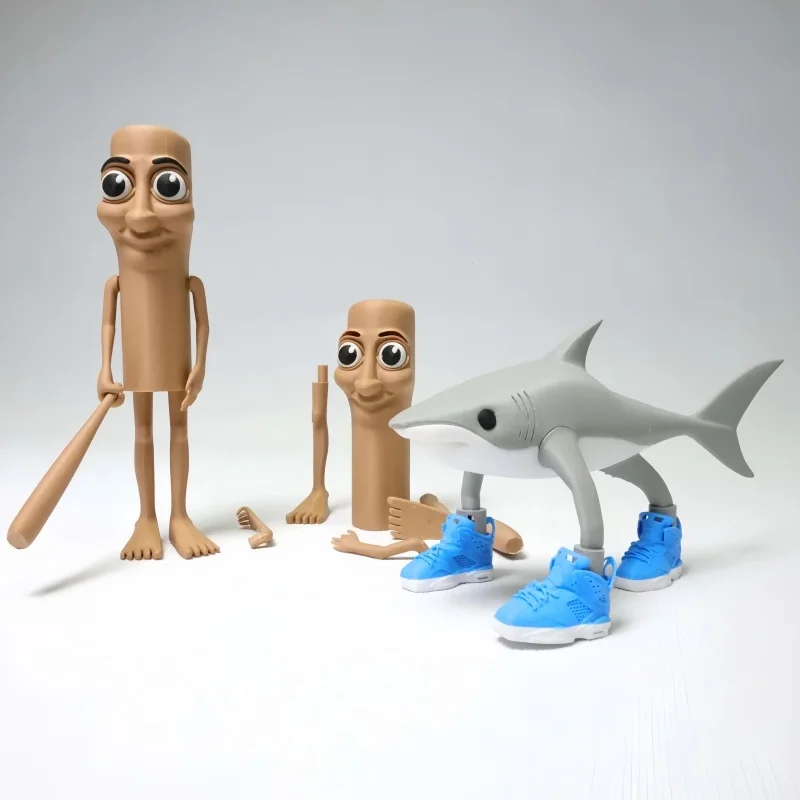 

Tung Tung Sahur Italian Brainrot Wooden Stick Creative Toys Desktop Ornaments Collection Funny Doll Children Toy Birthday Gift