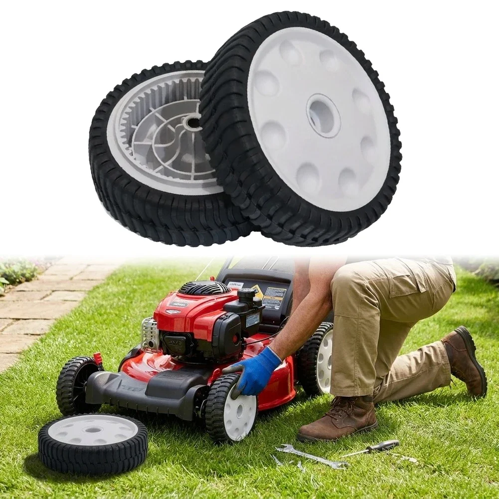 734-04018 Front Drive Wheels Fit For Troy TB240 734-04018B Mower 8 Inch Wheels Tires Lawn Mower Parts And Accessories