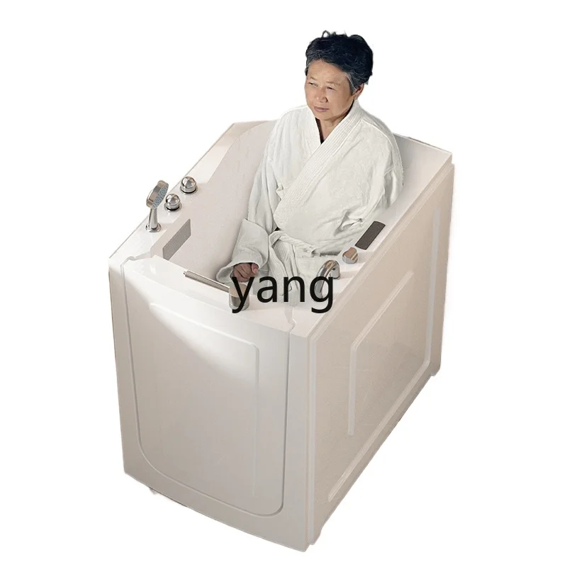 

LH sitting bubble type household small apartment walk-in bathtub