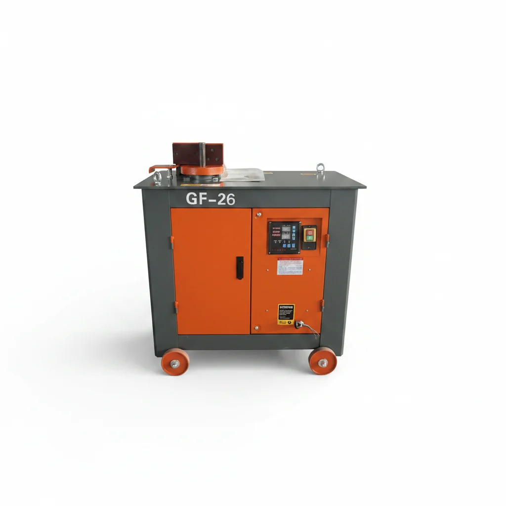 Precision CNC Rebar Stirrup Bending Machine Low Noise Hydraulic Automatic Steel Bar Hoop Bending Machinery