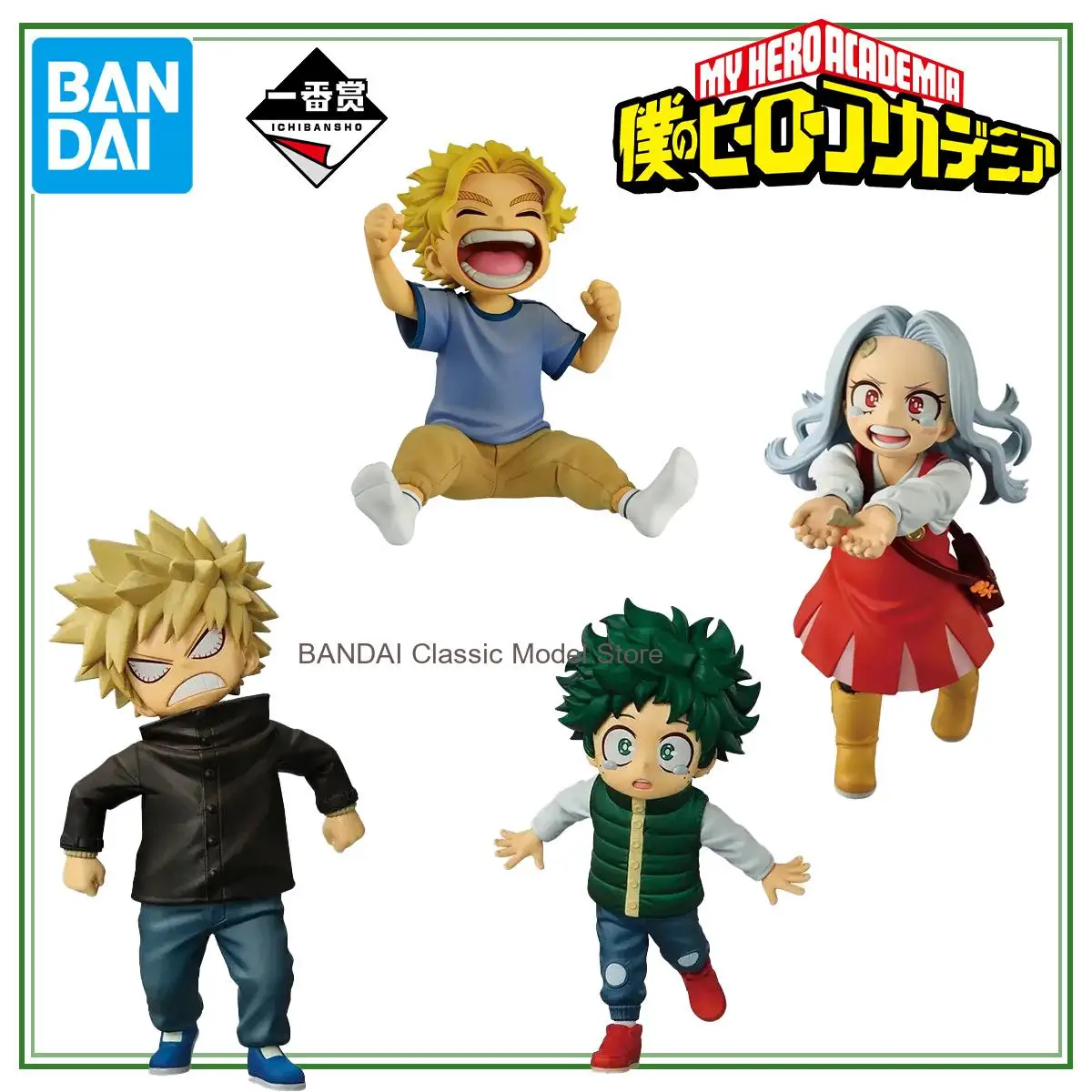 

100% Original Bandai Spirits Ichiban Kuji Boku No Hero Academia Midoriya Izuku Bakugo Katsuki Shigaraki Tomura All for Eri