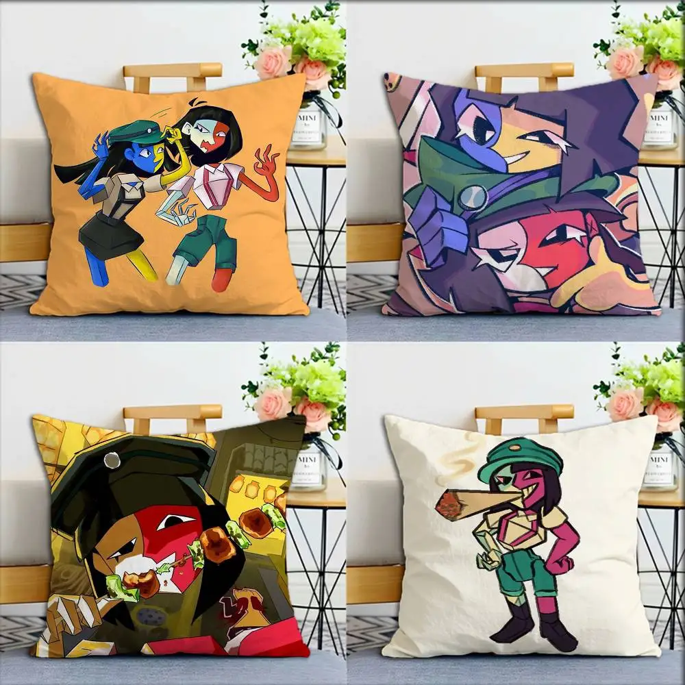 

Game ENA D-Dream BBQ World Various Sizes Square Pillow Case For Car Home Bedchamber Decor