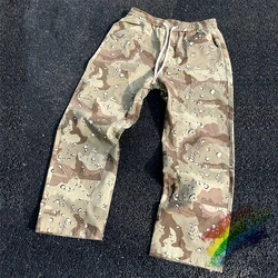 Desert Camouflage Functional Logging Pants Men Women Best Quality Streetwear Unisex Washed Jogger Drawstring Sweatpants