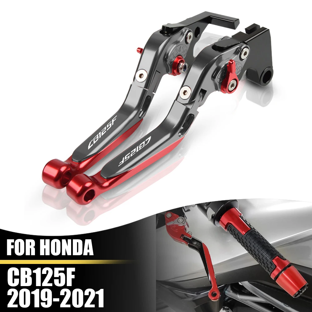 

For Honda CB125F 2019-2021 2020 CNC Clutch Lever Brake Lever Set Adjustable Folding Handle Levers Motorcycle Accessories Parts