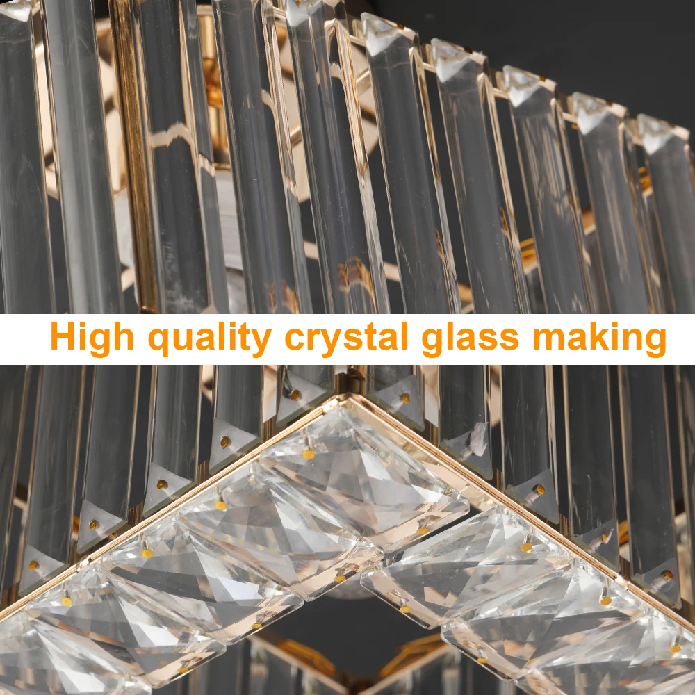 Led Pendant Light Modern Crystal Chandelier Kitchen Island Ceiling Lamp Dining Table Lustre Aisle Home Decor Corridor Fixture