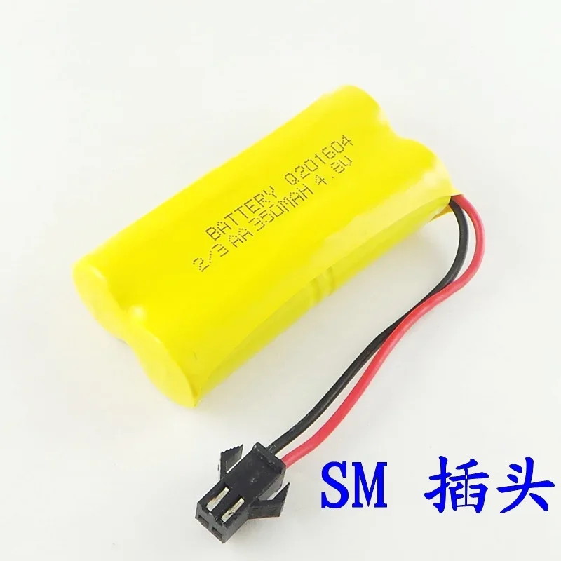 Nuevo Transformadores de 4,8 V 2/3AA 350mAh, batería recargable Optimus Prime Bumblebee para coche marrón, celda de iones de litio recargable, buena
