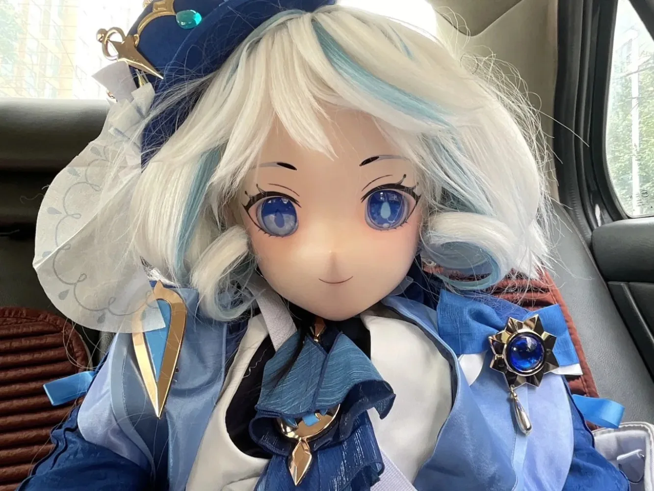 BJD Doll Mask Big Face Girl Human Mask Resin Material Human Face Mask DIY Accessories Doll Face No Makeup Doll Toys