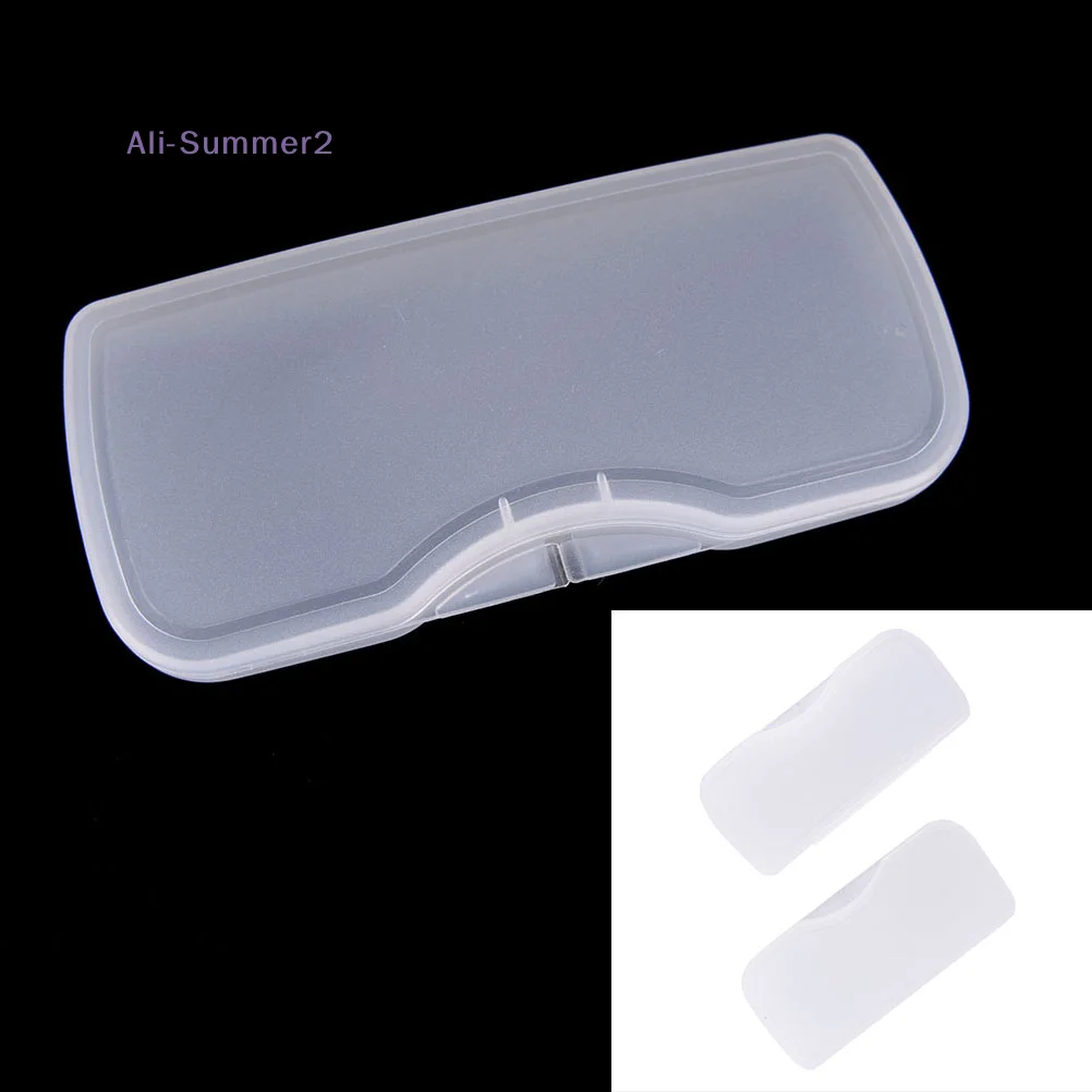 {Summer2} {MX} Hartplastik-Brillenetui Mattiertes Transparentes Schutzetui für Sonnenbrillen Stoßfest Staubdicht Brillenbox