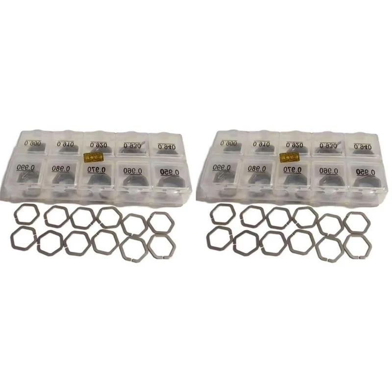 A95E-100Pcs For Siemens Armature Lift Adjusting Shim 0.90-0.99 Common Rail Piezo Injector Gasket Injector Washer Repair Tools