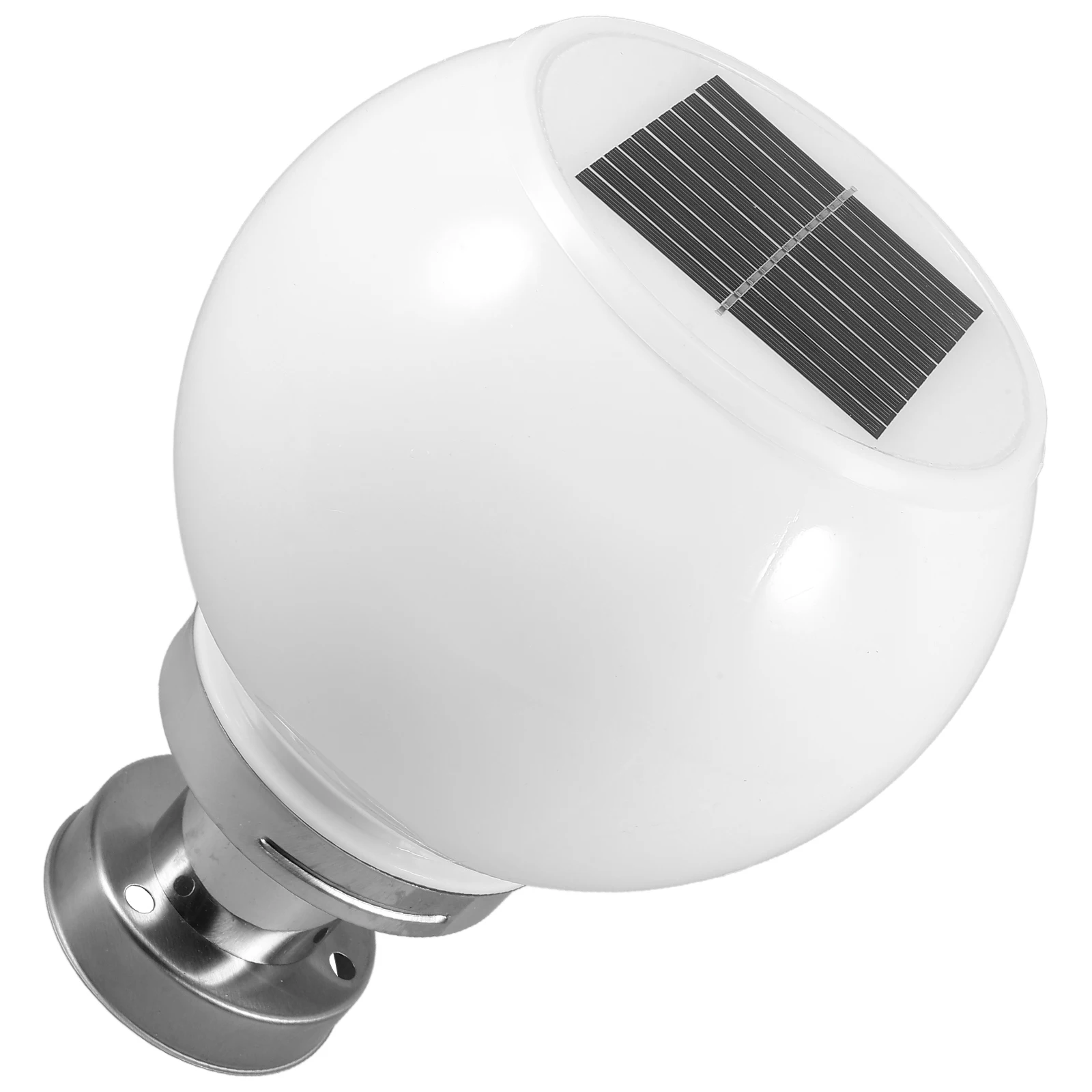 

Solar Post Lamp Full Solar Powered Durable Waterproof Garden Light Outdoor Decoration Round Column Fence Pillar Sphere Lanterns