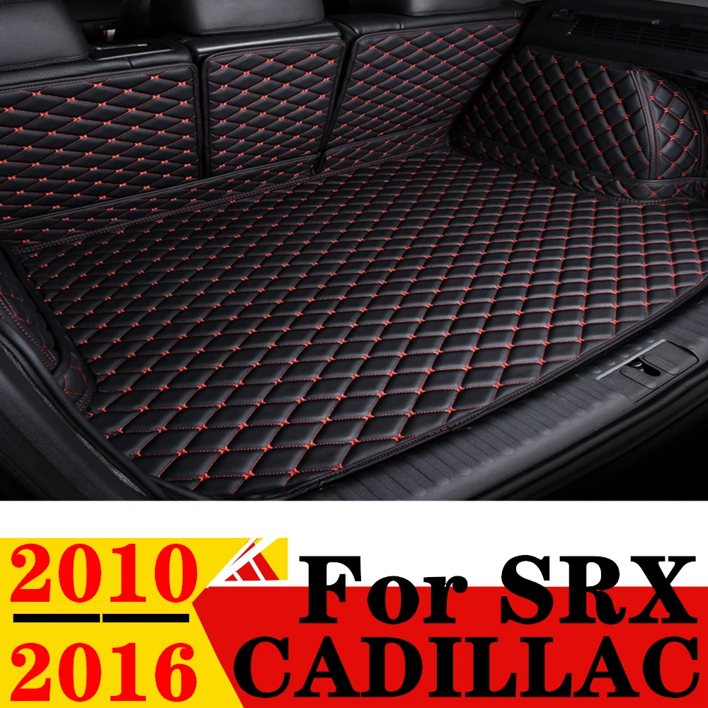 

Car Trunk Mat For Cadillac SRX 2016 2015 2014 2013 2012 2011 2010 Rear Cargo Cover Carpet Liner Tail AUTO Parts Boot Luggage Pad