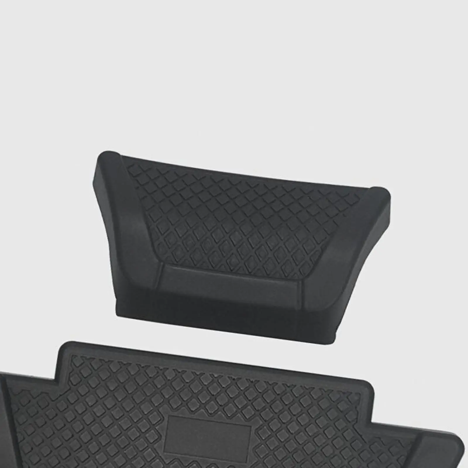 Motorcycle Back Cushion Passenger Backrest Pad Tail Box Soft and Wear Resistant Soft Convenient Installation Waterproof 28L Box