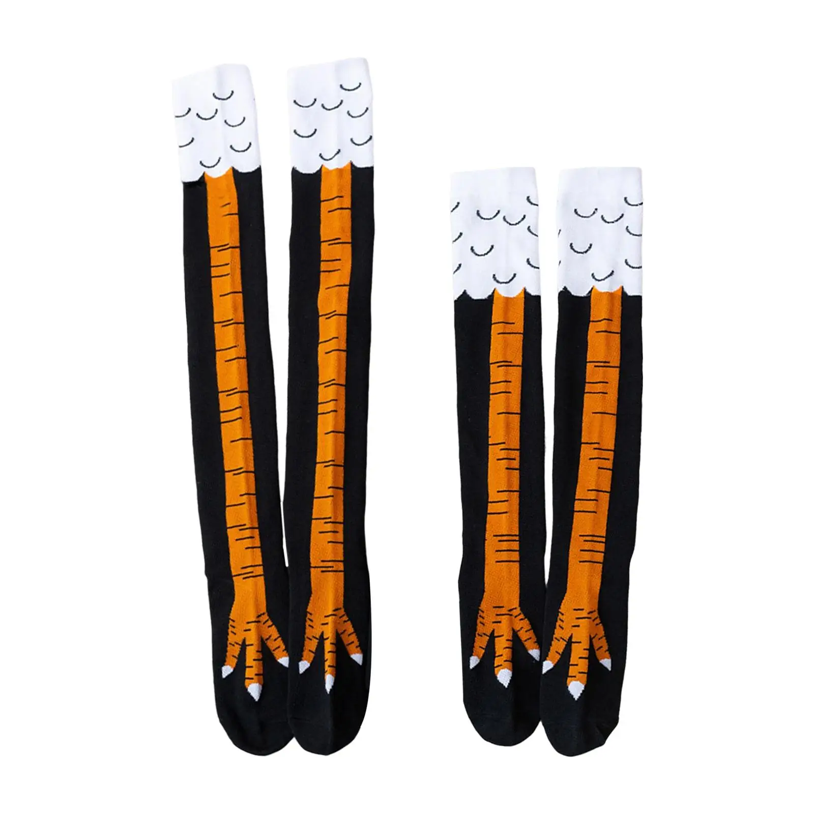 

Chicken Legs Feet Socks Animal Feet Pattern Novelty Leggings for Women Girls