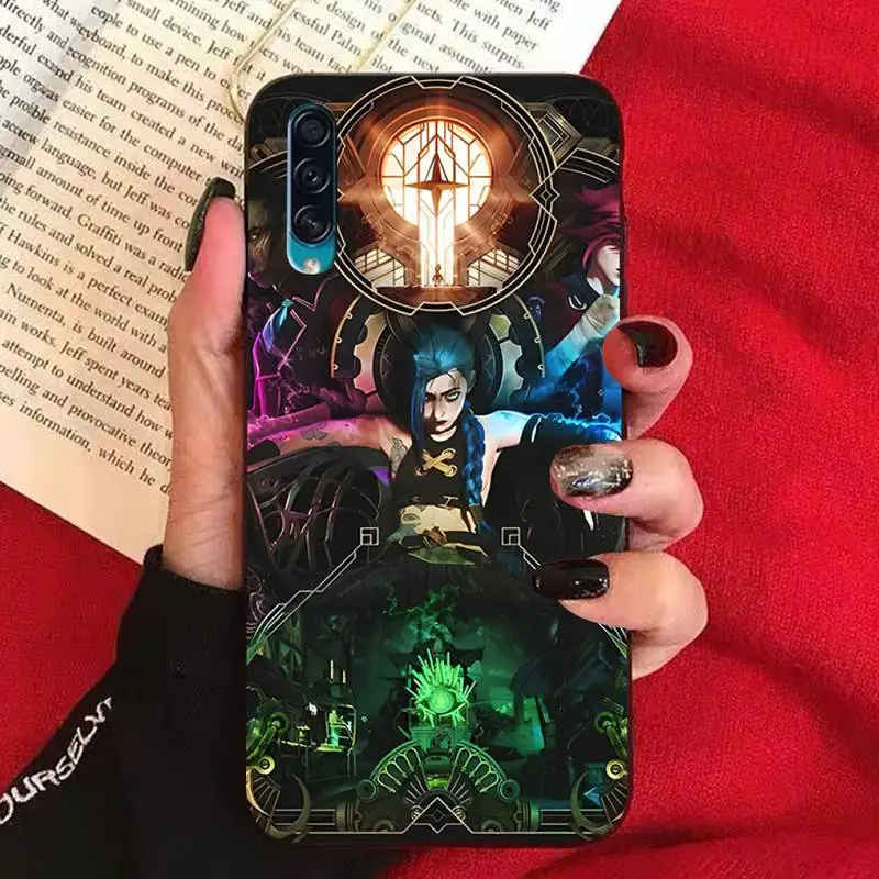 L-League of L-Legends Cartoon Arcane Jinx Phone Case For Samsung A 10 11 12 13 20 21 22 30 31 32 40 51 52 53 70 71 72 73 91 13