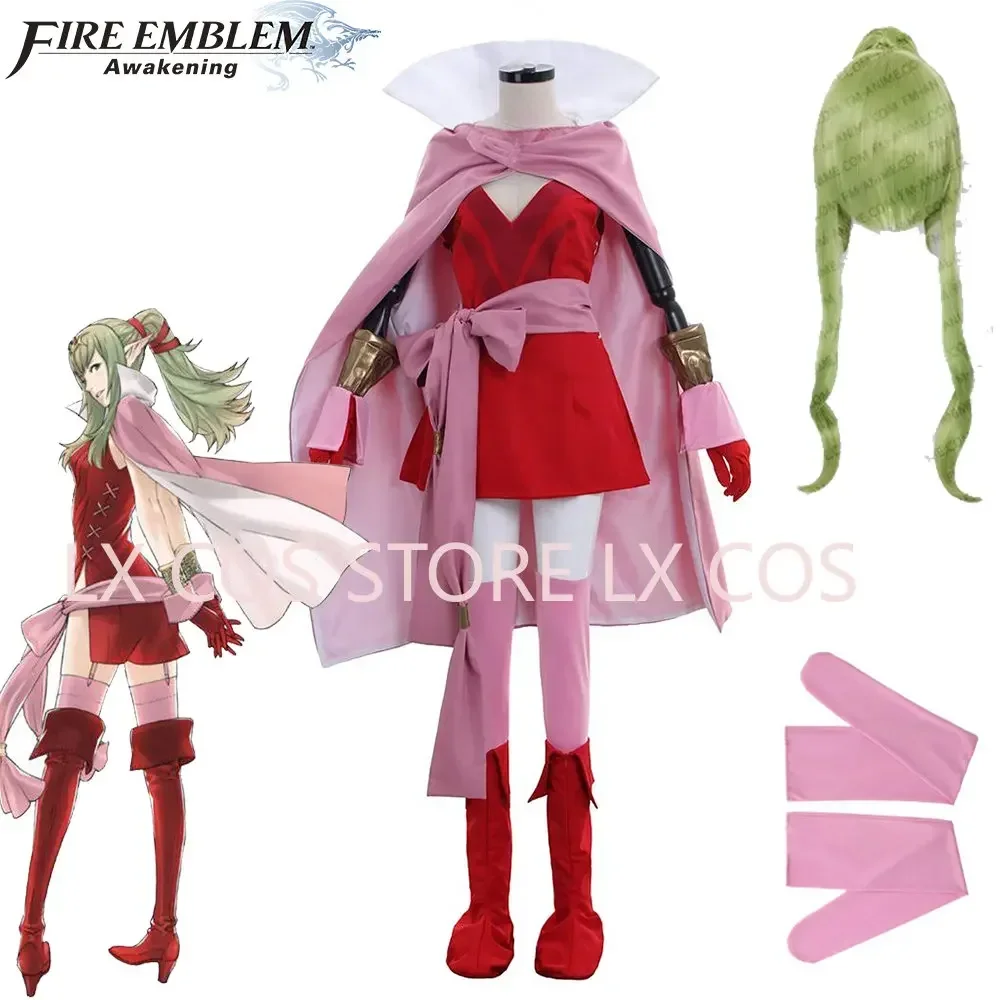 

Аниме Fire Emblem Awakening Tiki Косплей Костюм Полный комплект на заказ Любой размер