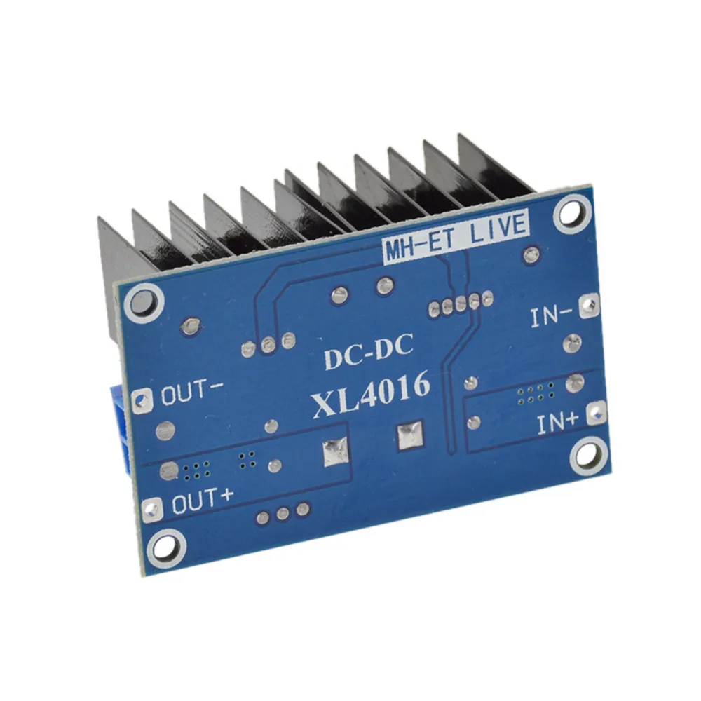 Step Down Buck Converter Power Supply, XL4016, PWM ajustável, 4-38V para 1.25-36V, Step-Down Módulo Board, Max 8A, 200W