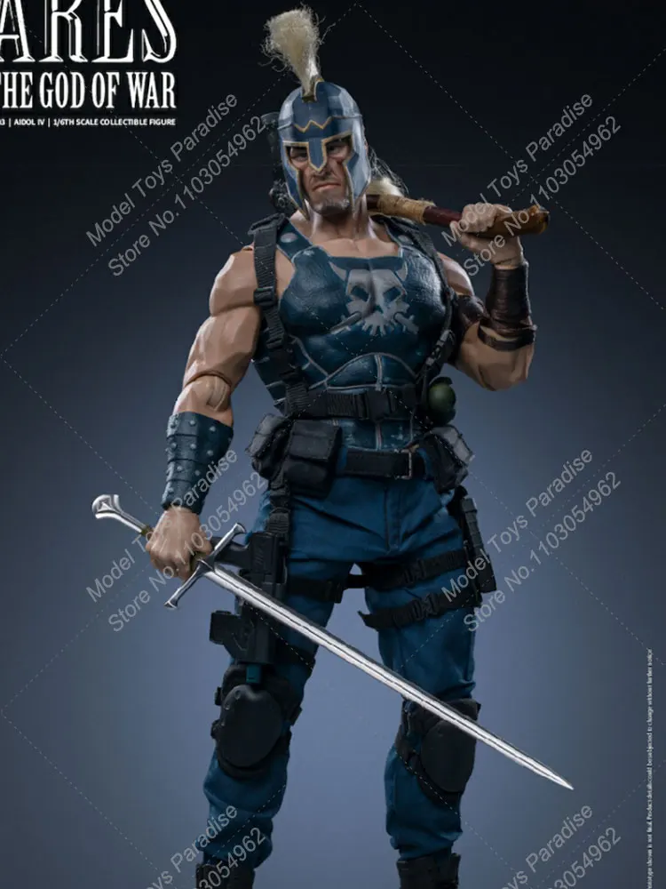 Art Figures Aidol  A1004 1/6 Scale Men Soldier God Of War Ares With Weapon Axe Full Set 12inch Action Figure Collectible Toys