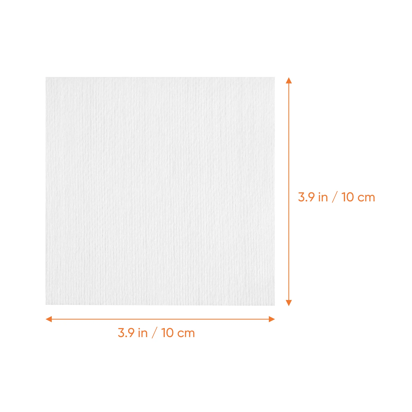 스펀지 부직포 시트 종이 가방 메이크업 리무버 (10 × 10cm-) 베이비 타올 재사용 린트, 1000x1000x010cm, 200 개, 200 개