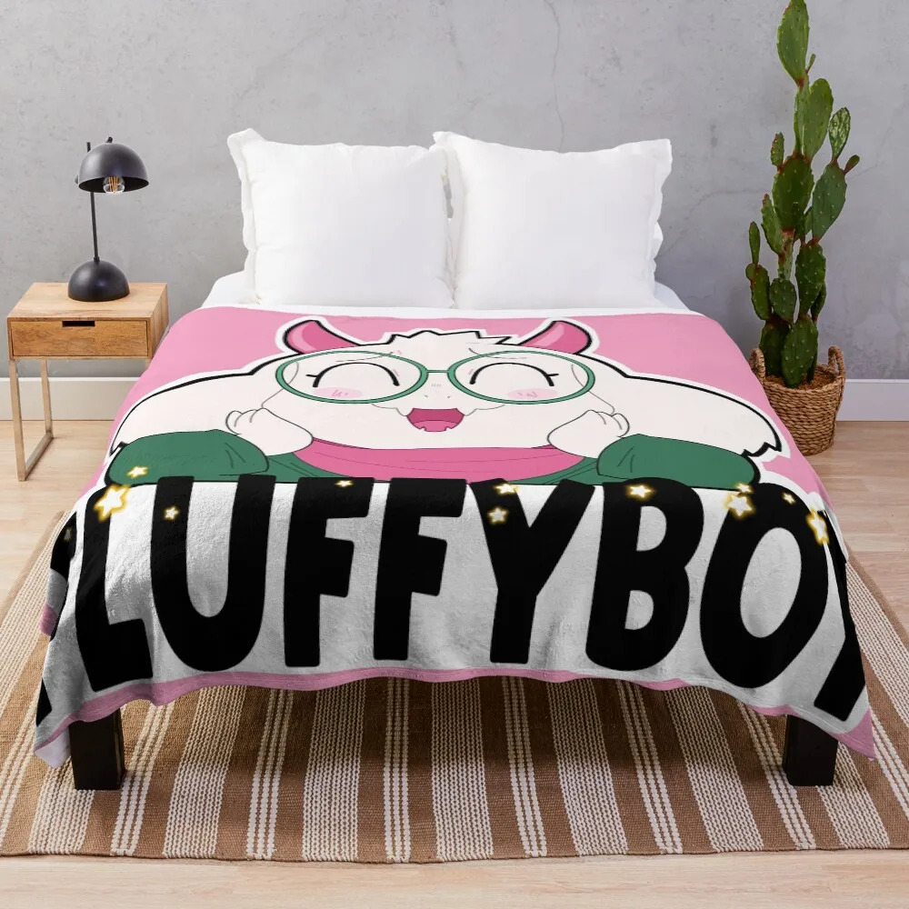 

Fluffyboy! Throw Blanket Compact Warm Blanket for Car Road Trip