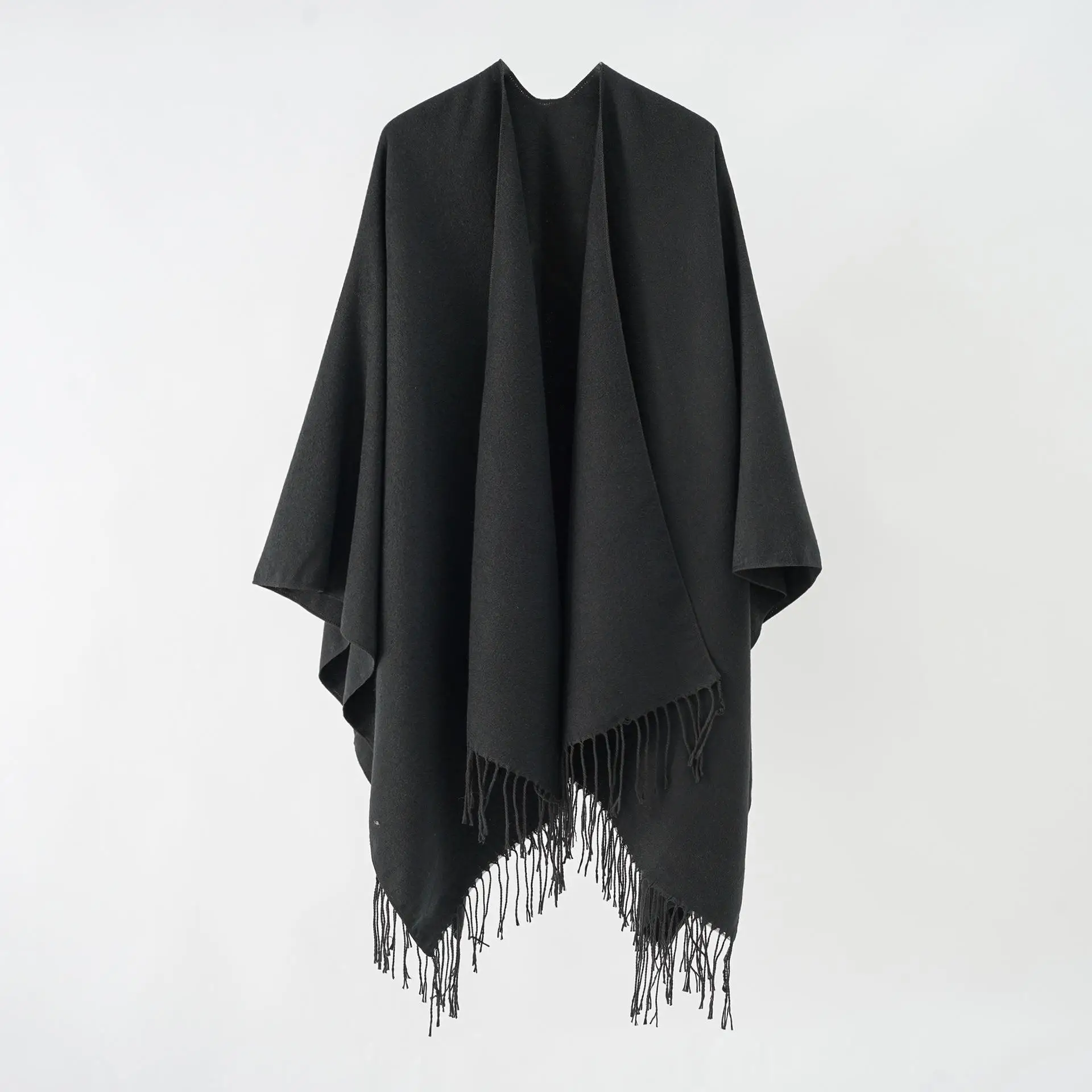 

Warmth Imitation Camere Tassel Large Slit awl Faionable Spring Summer Scarf European Sle Unbranded Accories