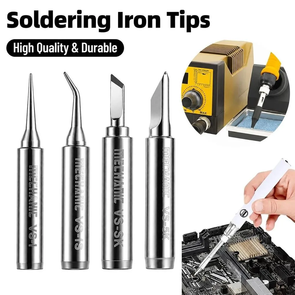 Universal Oxygen-free Copper 936 900M Welding Tips Lead Free Durable Soldering Iron Head Solder Head 936 937 Soldering Stations