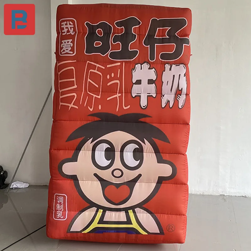 Giant inflatable snack bag air mold advertisement packaging Biscuit Box China Childhood Memories Mall opening advertisement