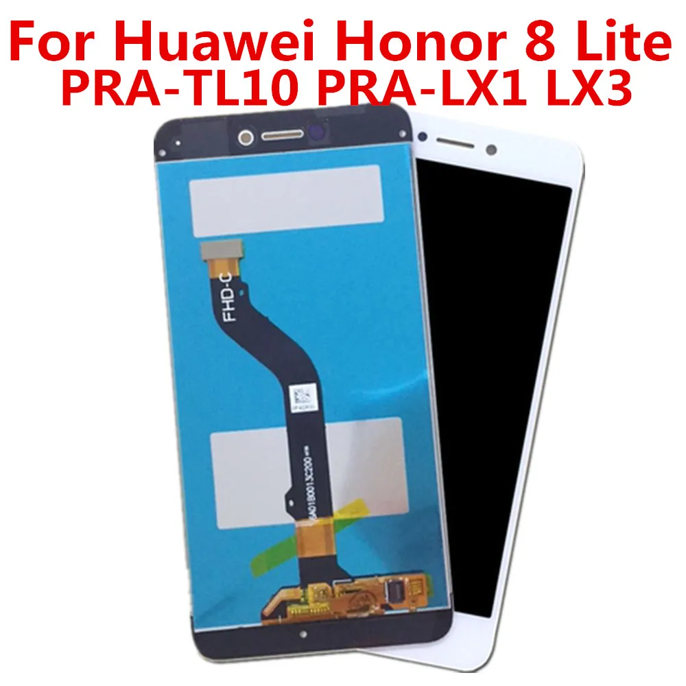 For Honor 8 Lite LCD Display Touch Screen For Huawei P8 Lite 2017 LCD Huawei GR3 2017 PRA-TL10 PRA LX1 LX3 Screen