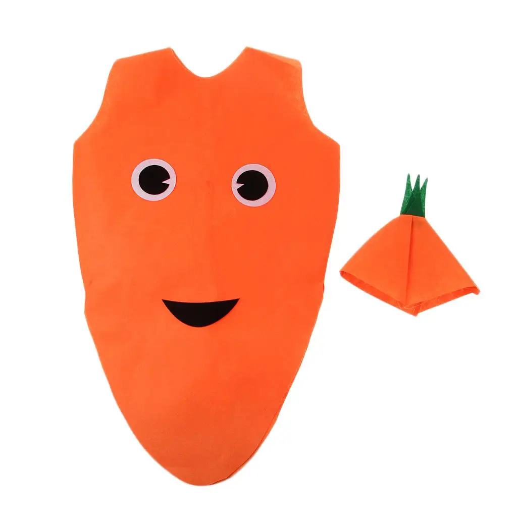 Kids Girls Fruit/Vegetable Costume Nonwoven Outfit Party Costume