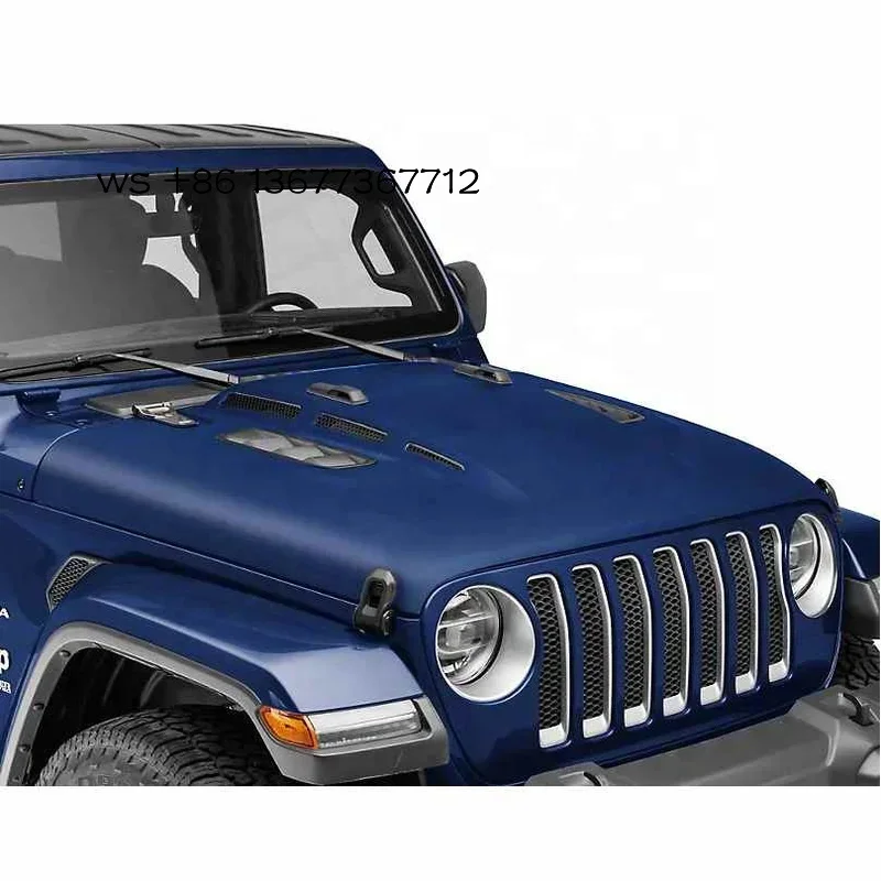 

MP CONCEPTS Steel Thanos Custom Engine Hood Bonnet Wrangler JL 2018 to 2023