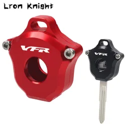 Fit For HONDA VFR800 VFR 800 Motorcycle CNC Creative Keys Case Shell Embryo Cover Key shell protection Cover