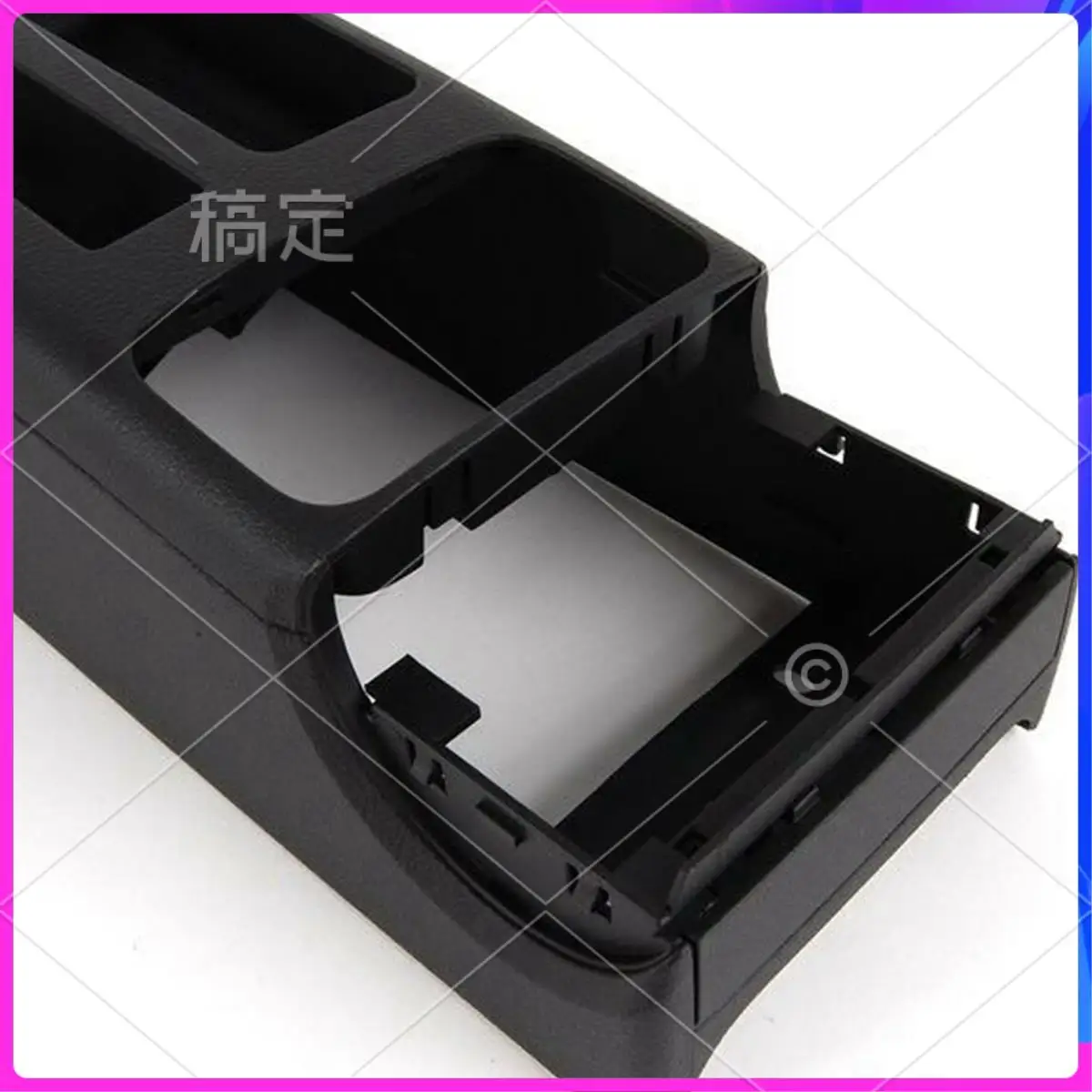 

NEW-For-Jetta Golf IV Bora Rear Center Console Cup Holder Black 1J0863323
