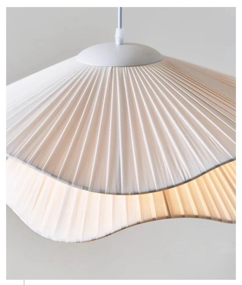 Minimalism Nordic Fabric Shades E27 Chandelier