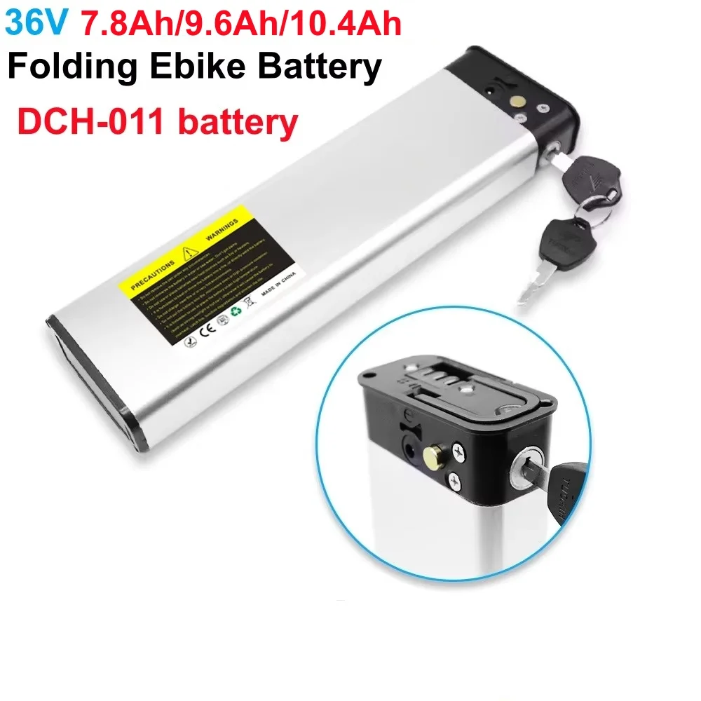 36V 7.8Ah 9.6Ah 10.4Ah Rechargeable Lithium Battery For HoldOn Q1 Glafit GFR-01 GFR-02 Foldable Bike Replacement Battery.