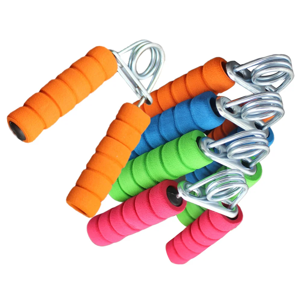 

5Pcs Hand Grippers Steel Heavy Grip Sponge Handle Screw Thread Strength Training Exercise Tools for Indoor Outdoor Use