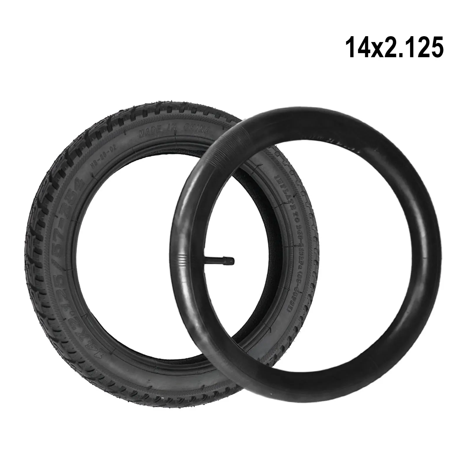 Tire Outer Tire Inner Tube Tube Wearproof 1000g Black Not Easy To Deform Rubber Bike Accessories Electric Bike